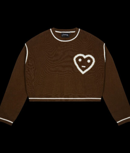 Carsicko ‘Don’t Touch Knit’ Sweater- Brown