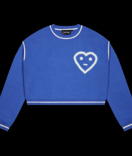 Carsicko ‘Don’t Touch Knit’ Sweater- Blue