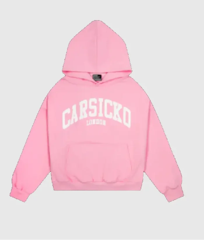 Carsicko London Classic Hoodie (Pink)
