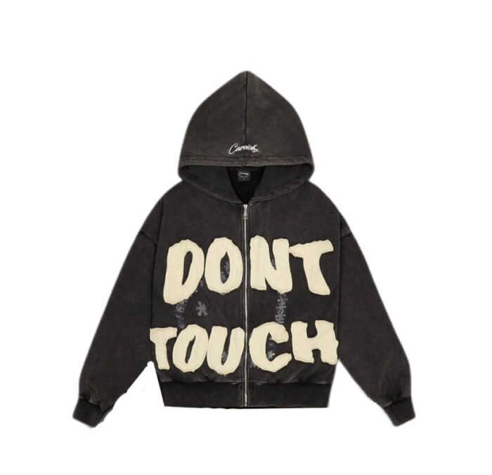 Carsicko ‘Don’t Touch’ Hoodie- Black